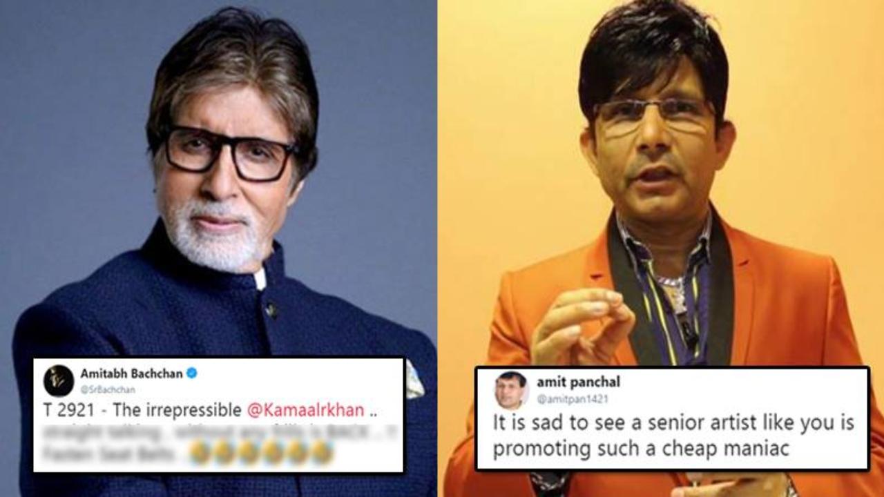 The Questionable Act Of Amitabh Bachchan Promoting KRK’s Biography Leaves Netizens In Shock